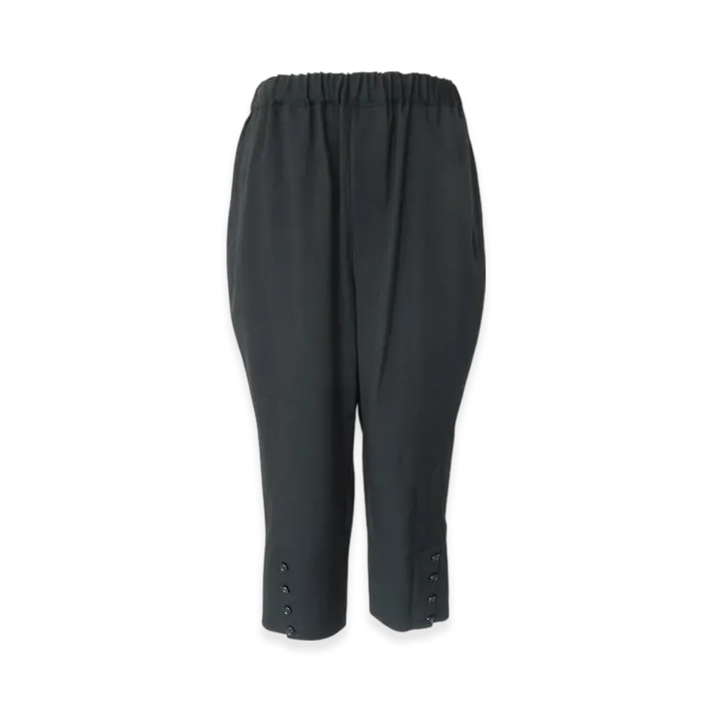 BLACK COMME des GARCONS Wool Gabardine "Black"