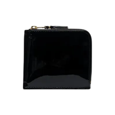 COMME des GARCONS Wallet Glossy Print-K131 "Blackxcheck"