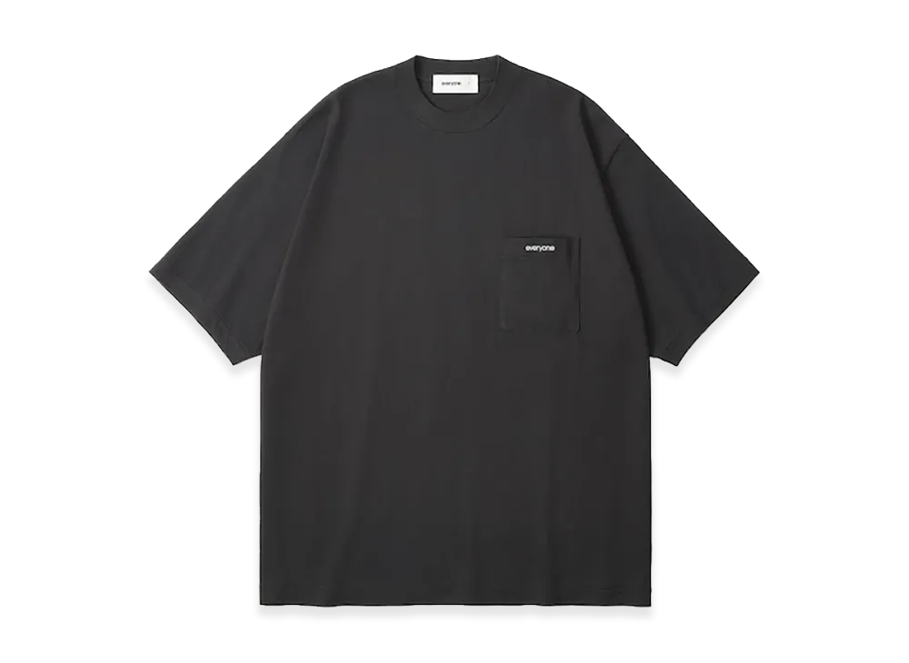 everyone Pocket Tee Shirt "Black"