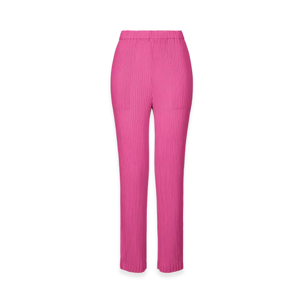 ISSEY MIYAKE Hatching Bottoms "Pink"