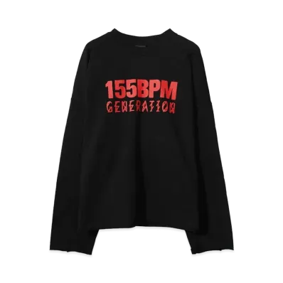 44 LABEL GROUP SAFE SPACE CREWNECK "BLACK"