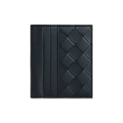 Bottega Veneta Intrecciato Bill Wallet "Shadow/Olive Oil"