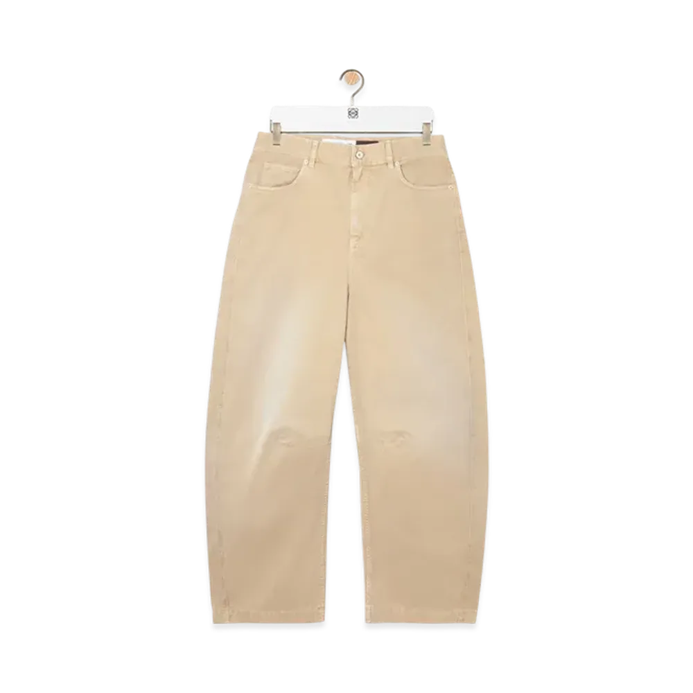 LOEWE Barrel Trousers "Light Beige"
