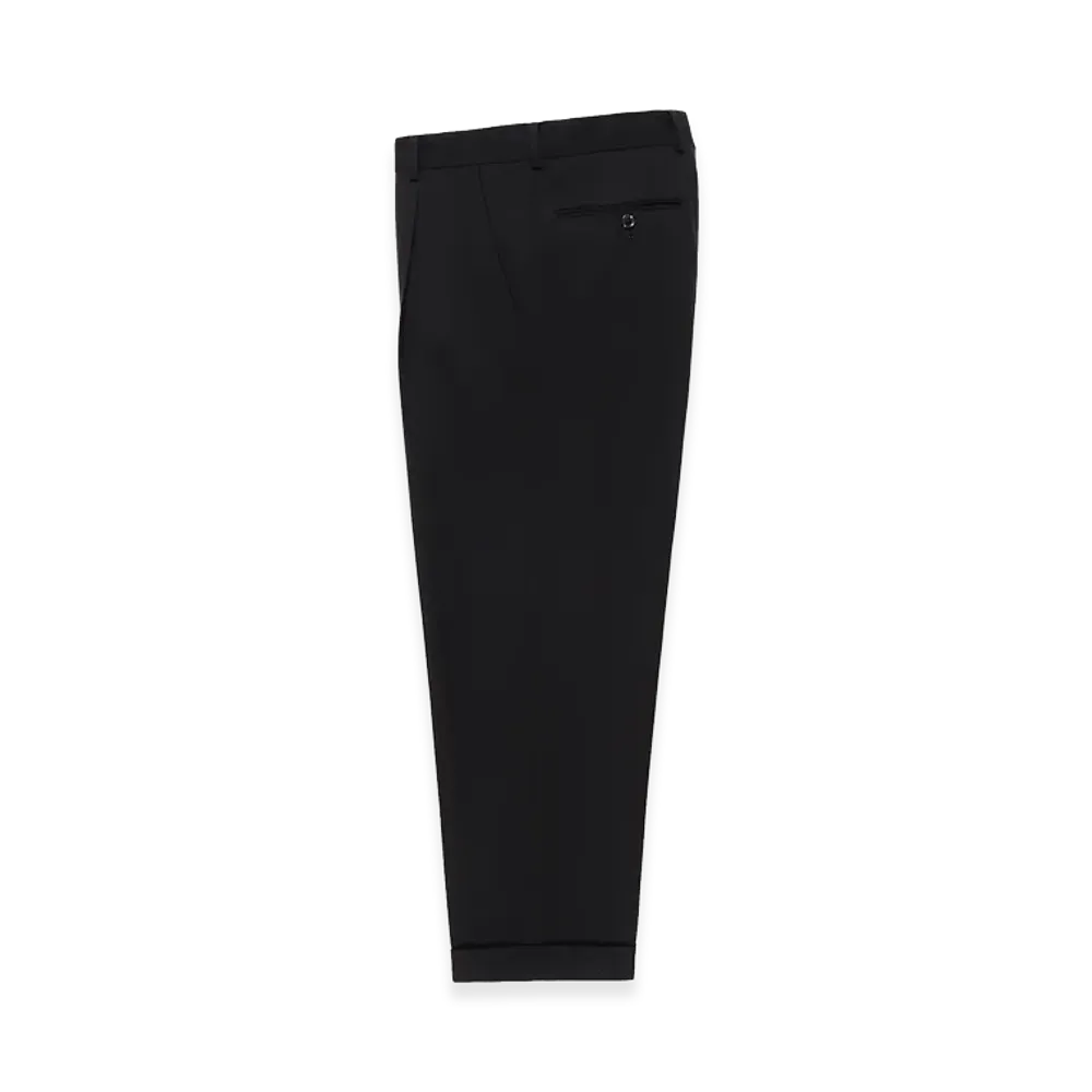WACKO MARIA Dormeuil / Pleated Trousers (Type-2) "Black"