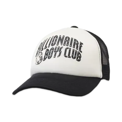 BILLIONAIRE BOYS CLUB MESH CAP ARCH LOGO "WHITE"