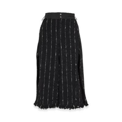 sacai Tweed Skirt "Black"