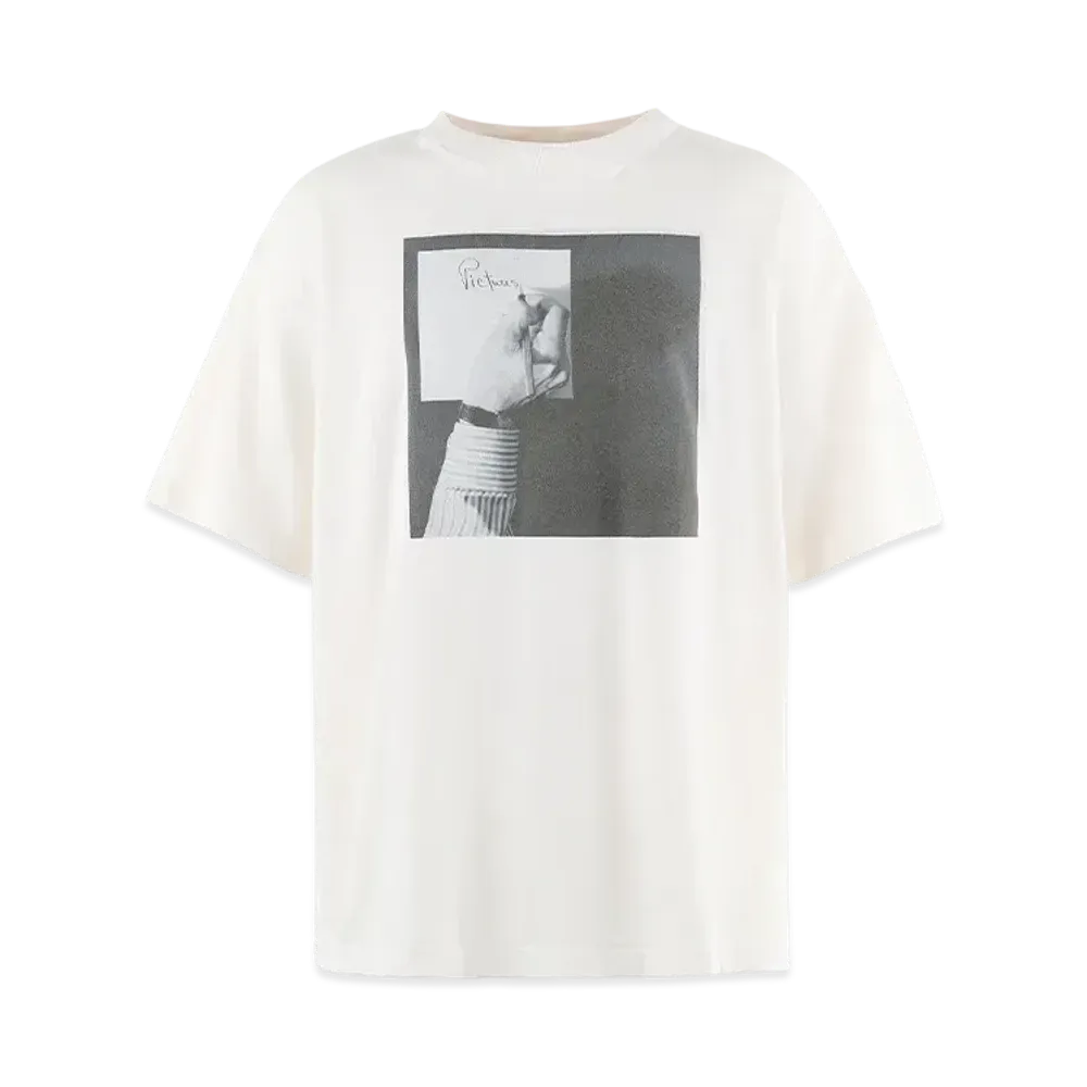 SAINT Mxxxxxx x Robert Mapplethorpe SS Tee Pictures (Reversible) "White"