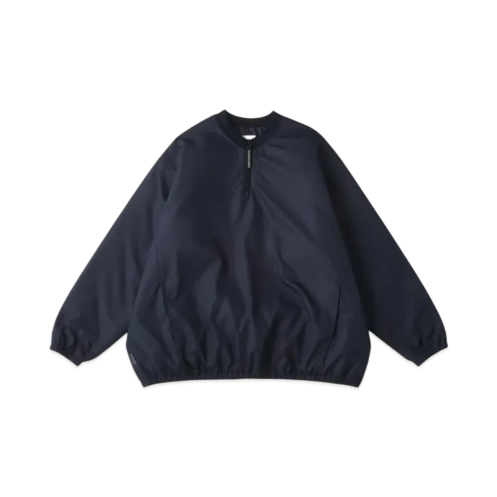 S.F.C Baseball Half Zip Jacket "Navy"