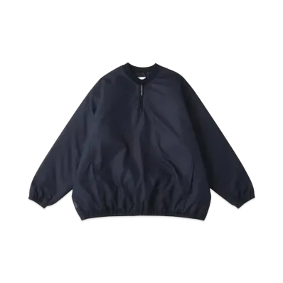 S.F.C Baseball Half Zip Jacket "Navy"