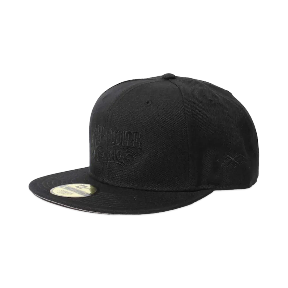 APHRODITEGANG Classic Logo Snapback Cap "Black-Black"