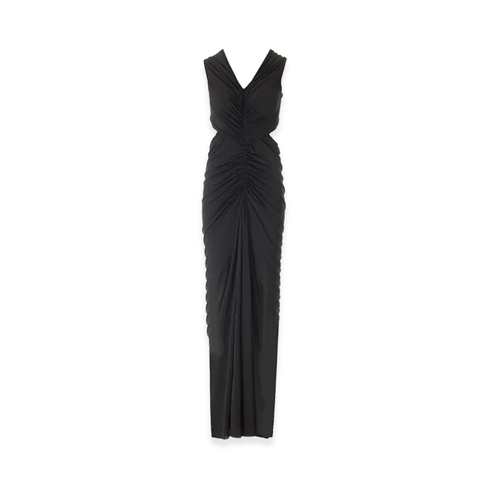 Rick Owens Women's "Poppy" Long Dress "Black"