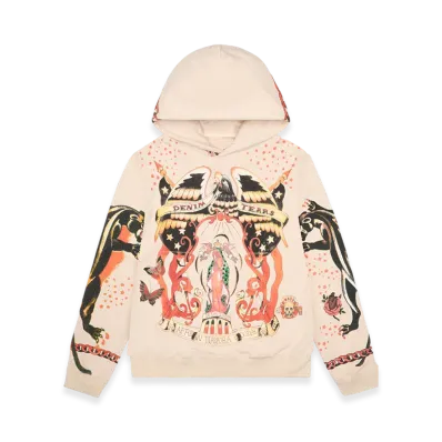 DENIM TEARS Tattoo Hoodie "Multi"