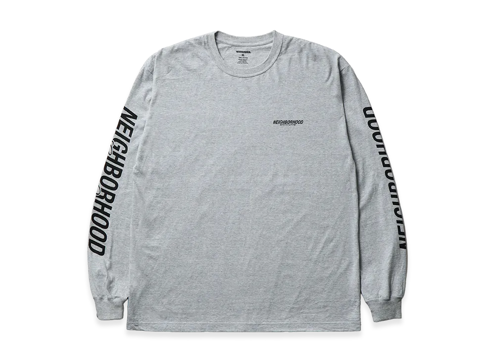 NEIGHBORHOOD NH . Tee LS-1 "Gray"