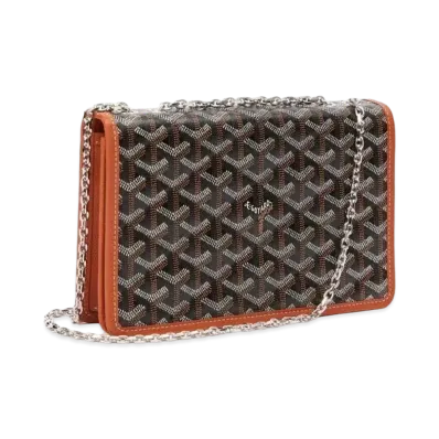 Goyard Alexandre III Bag "Black / Brown"
