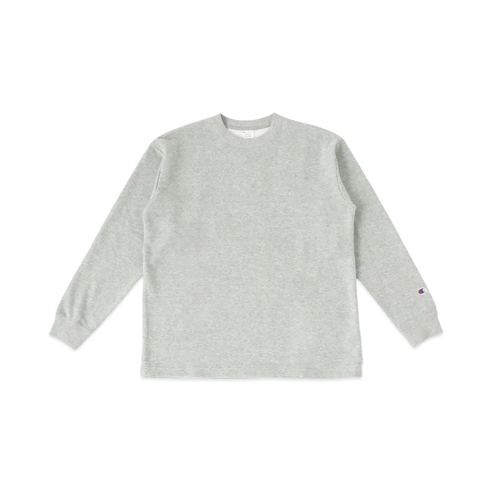RHC Ron Herman x Champion Long Sleeve Tee "Grey"