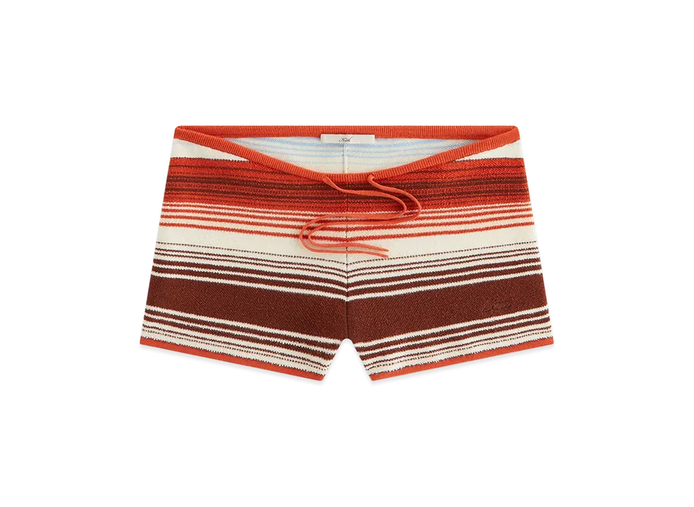 Kith Women's Avyn Multi Micro Sweater Short "Silk"