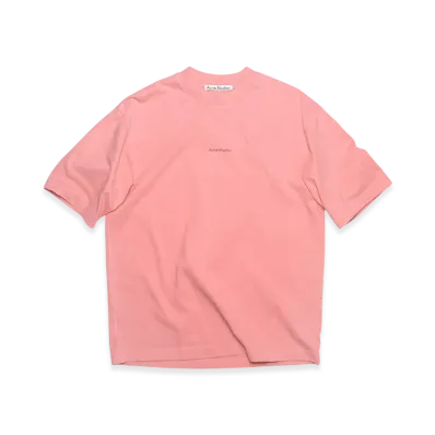 Acne Studios Logo T-Shirt - 22SS "Pink"