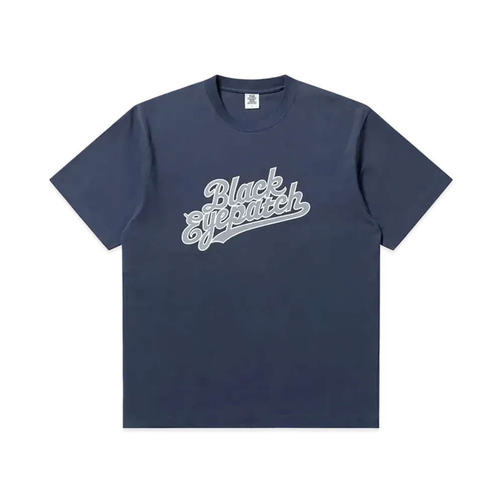 BlackEyePatch Team Script Tee "Navy"