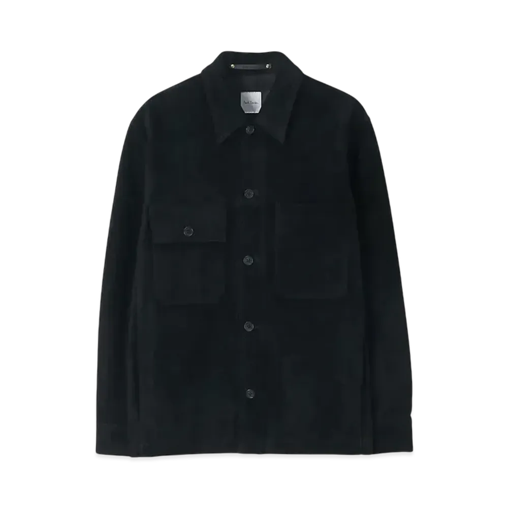 Paul Smith Goat Suede Blouson "Black"