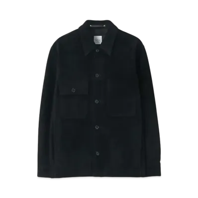 Paul Smith Goat Suede Blouson "Black"