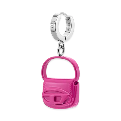 Diesel Dx1528 Jewel Single Earring "Pink/White"