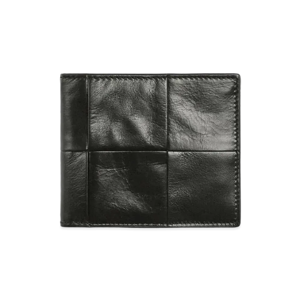 Bottega Veneta Bi-Fold Wallet "Black"