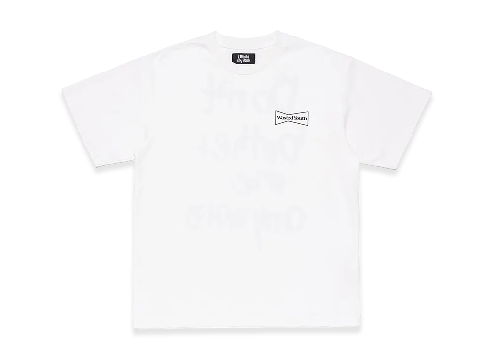 Wasted Youth Graphic T-Shirt #4 "White"