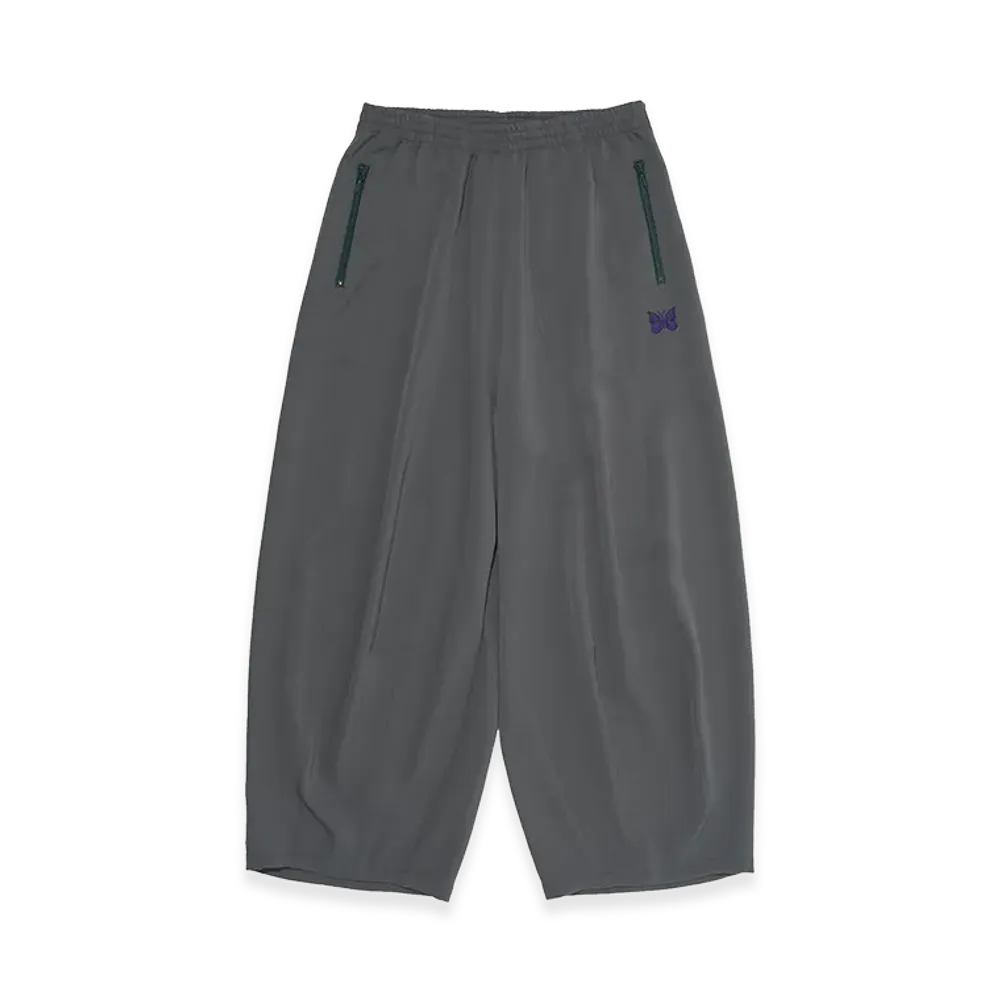 NEEDLES x STUDIOUS Papillon Emb. H.D. Track Pant - Art Pique Pleats "Grey"