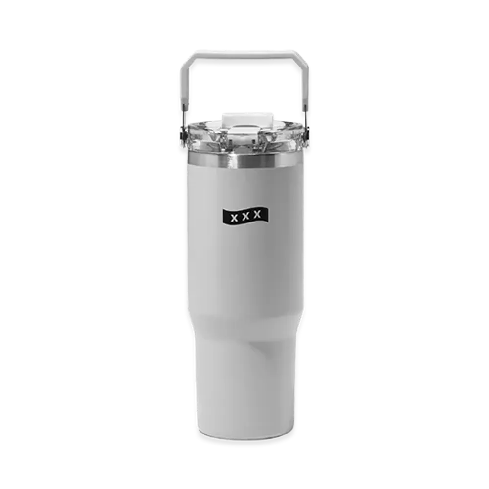 GOD SELECTION XXX Women's Box Logo Stainless Steel Tumbler GXL-S26-GD-02 "Gray"
