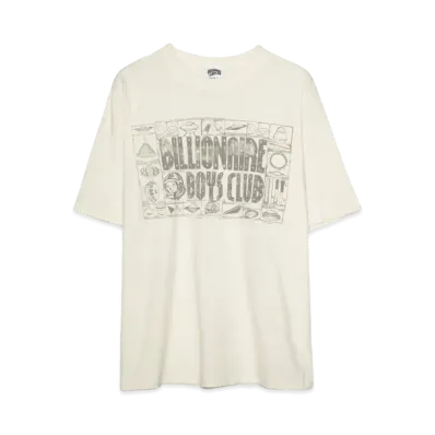 BILLIONAIRE BOYS CLUB BB SCHEMATIC T-SHIRT "GARDENIA"
