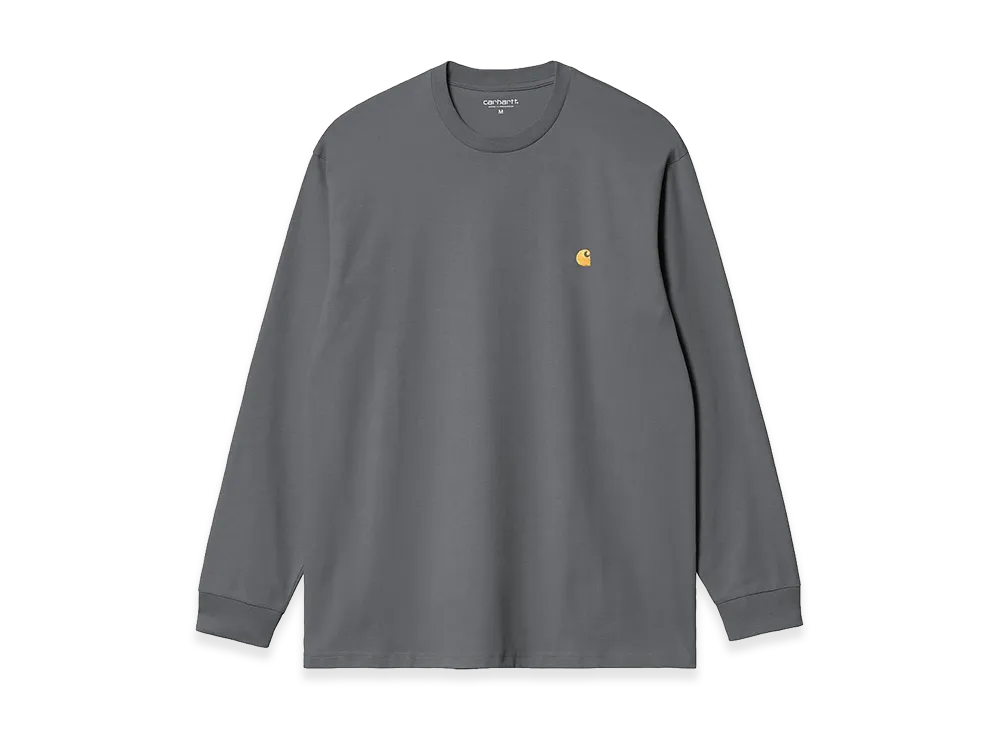 Carhartt WIP L/S Chase T-Shirt "Styx/Gold"