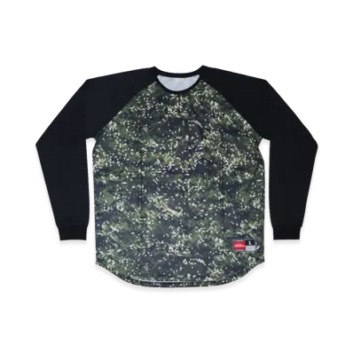 SAPEur Basic Raglan Sleeve L/S T-Shirt "Digi Camo"