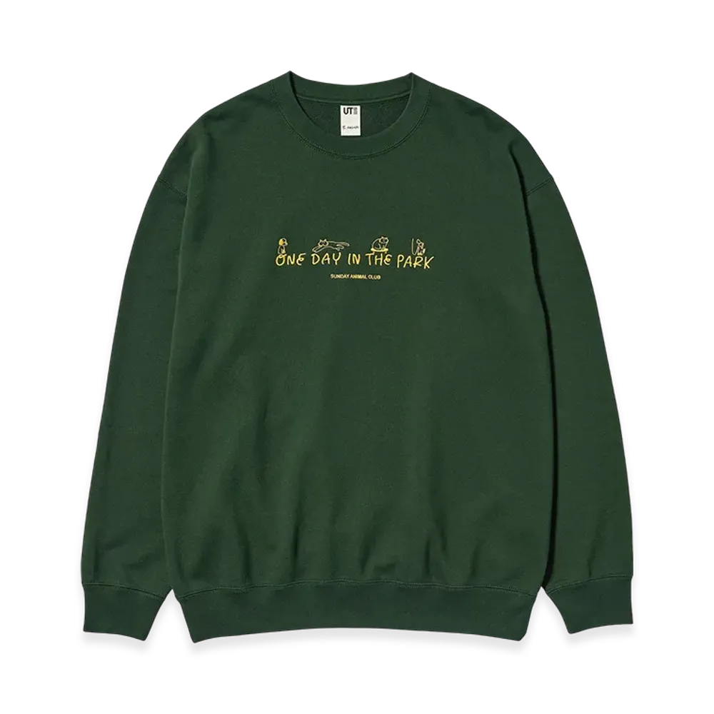 Uniqlo x Yu Nagaba Sweatshirt "Dark Green"