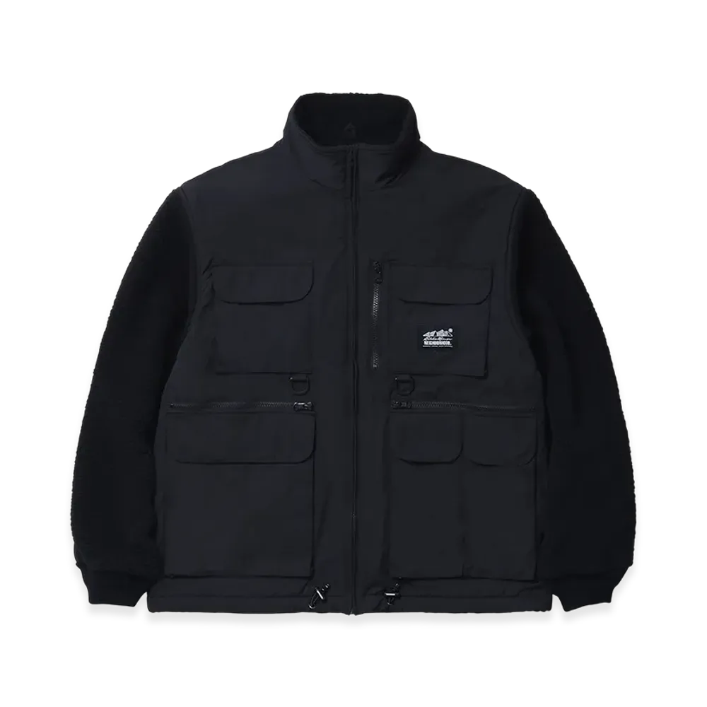 NEIGHBORHOOD x Eddie Bauer Fleece Fishing Jacket "Black"