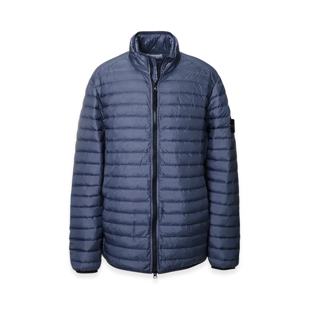 Stone Island Down Jacket 41524 Packable Loom Woven Chambers R-Nylon "Darkblue"