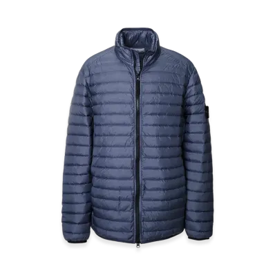 Stone Island Down Jacket 41524 Packable Loom Woven Chambers R-Nylon "Darkblue"