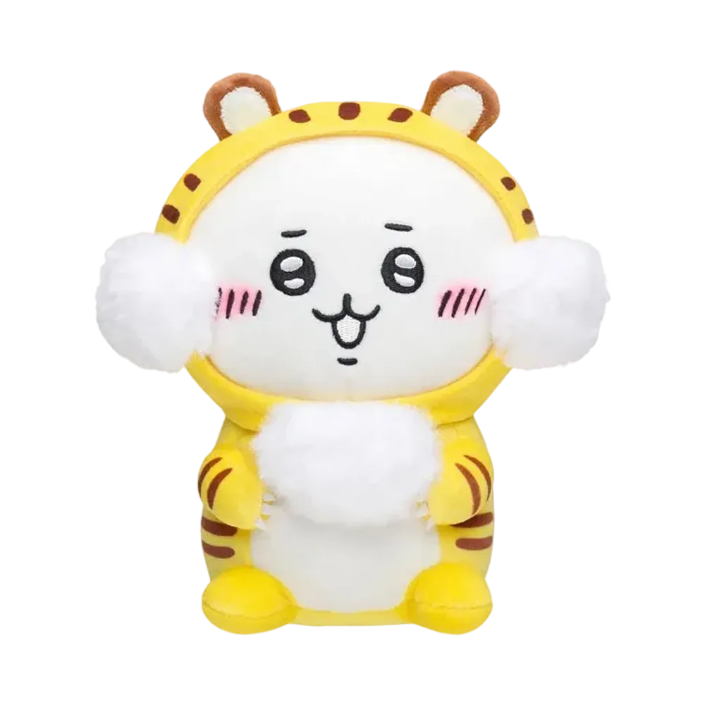 Gray Parka Service -Chikawa- Chiikawa Tora -san Plush toy S (Chikawa)