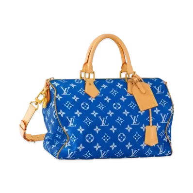 Louis Vuitton Speedy P9 Bandouliere 40 Monogram "Blue"