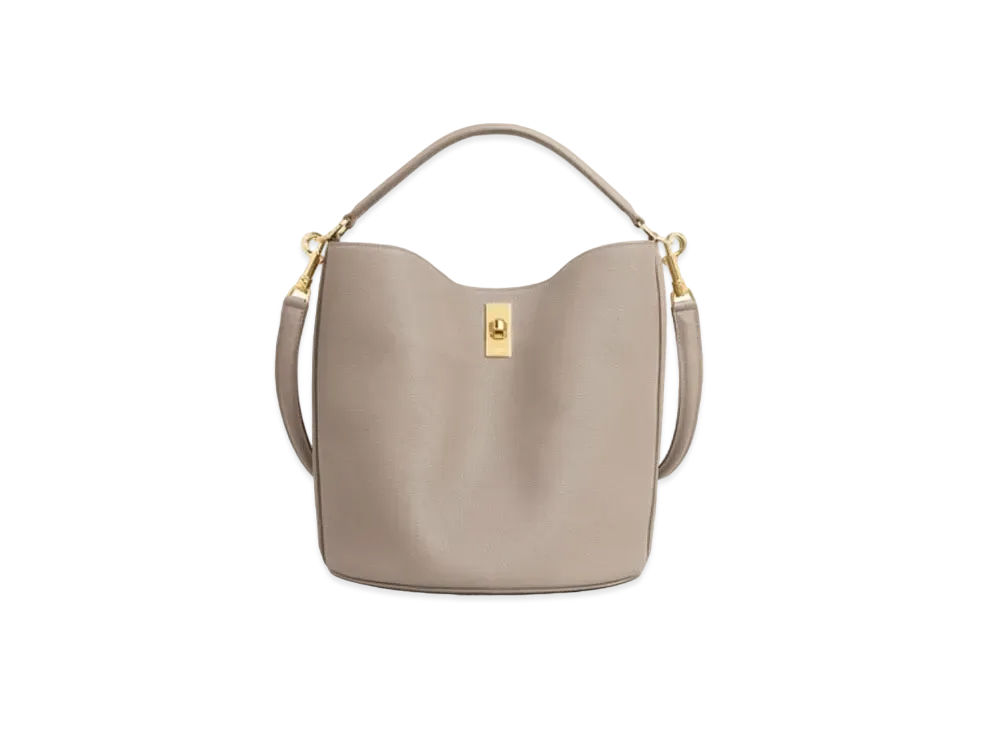 CELINE Bucket 16 Bag In Supple Grained Calfskin "Pebble"