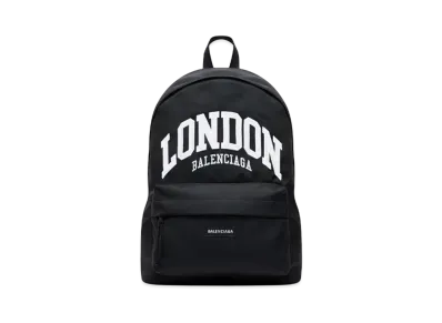 BALENCIAGA Cities London Explorer Backpack "Black"