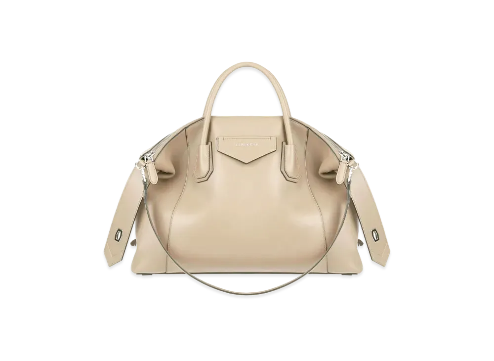 GIVENCHY Medium Antigona Soft Bag In Smooth Leather "Dune"