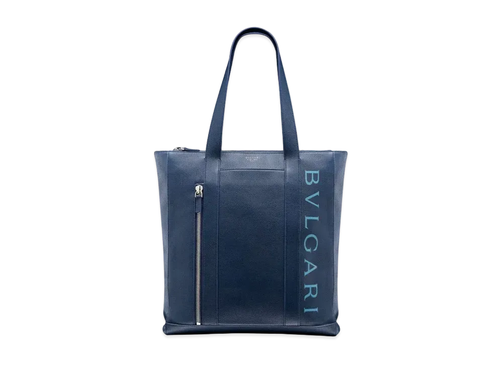FRAGMENT x BVLGARI Totebag "Blue"