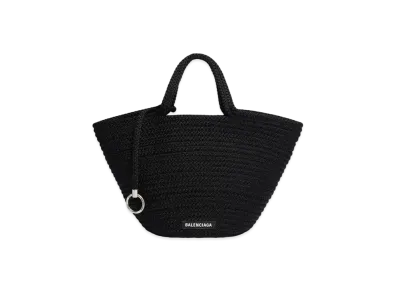 BALENCIAGA Ibiza Medium Basket With Strap "Black"