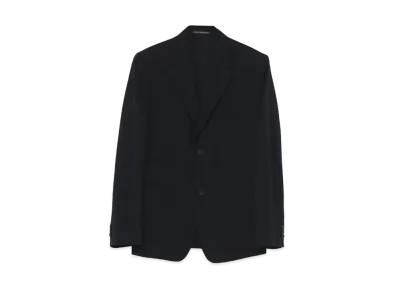 Yohji Yamamoto Pour Homme COSTUME D'HOMME SUITS GABARDINE 2BUTTON SINGLE JACKET "Navy"