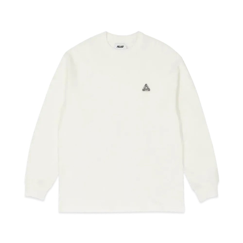 PALACE Waffle Longsleeve "White"