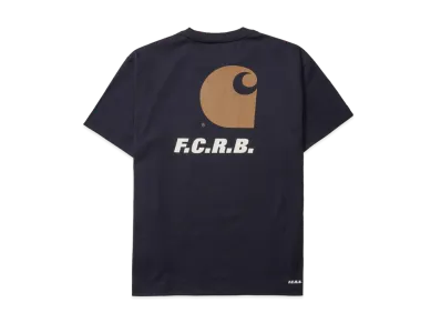 F.C.Real Bristol x Carhartt WIP S/S Pocket Tee "Navy"
