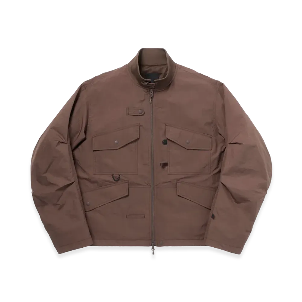 DAIWA PIER39 Women's Tech Mil Mechanics Jacket "Brown Gray"
