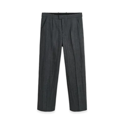OUR LEGACY Slack Trouser "Stone Grey Plisse Wool"