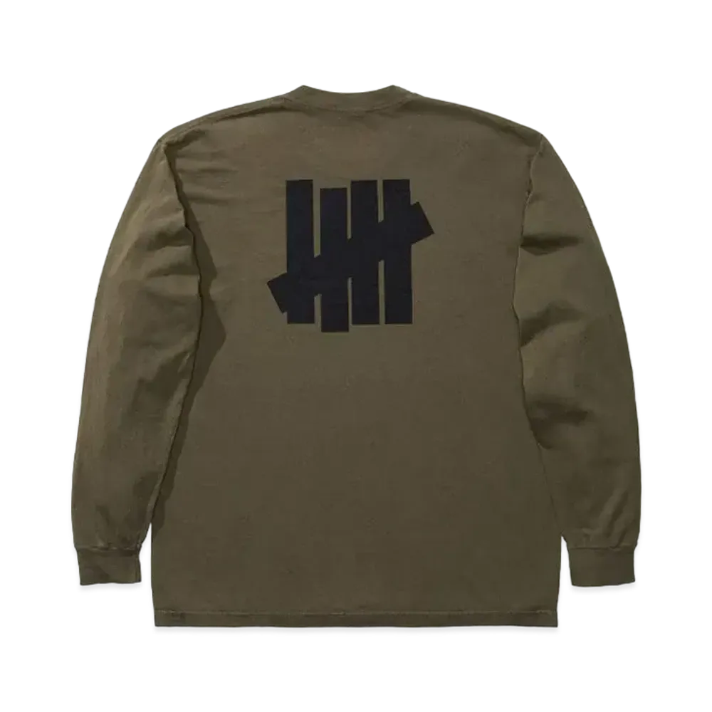 UNDEFEATED ICON L/S TEE - 80072 "Olive"