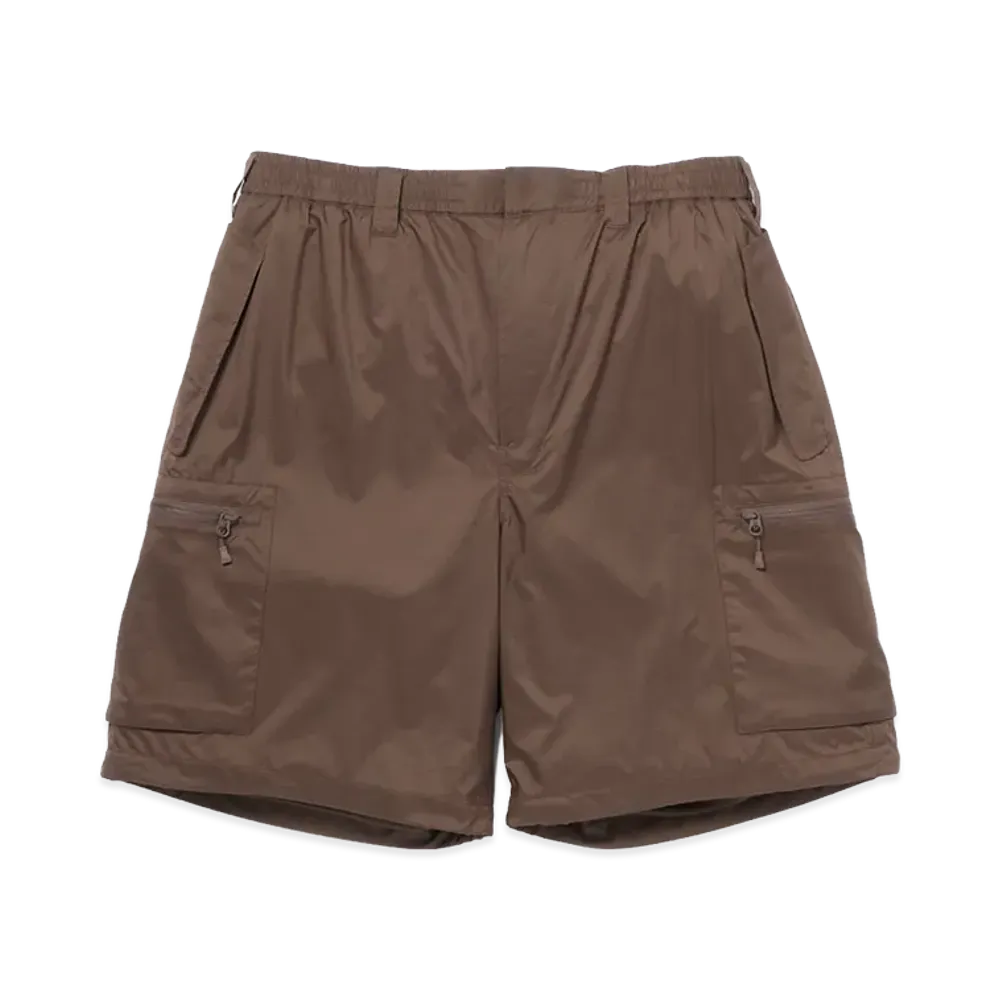 DAIWA PIER39 Women's Tech Pertex Run-Gun 6Pocket Shorts "Brown Gray"